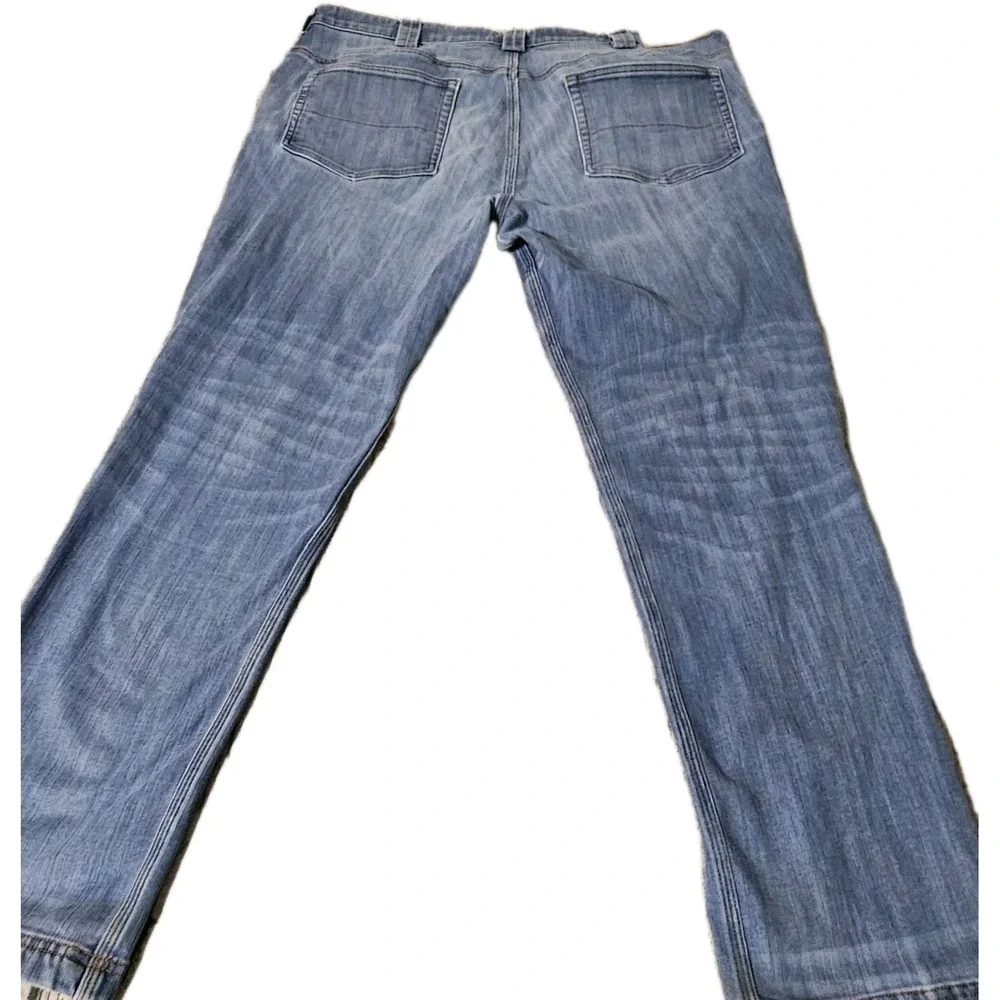 Duluth Ballroom Double Flex Jeans Mens 40x31 Slim Fit‎ Denim Blue